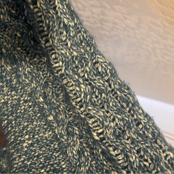 CAbi Astral Cardigan 4095 Size Medium Women's Teal Sweater - Picture 8 of 8